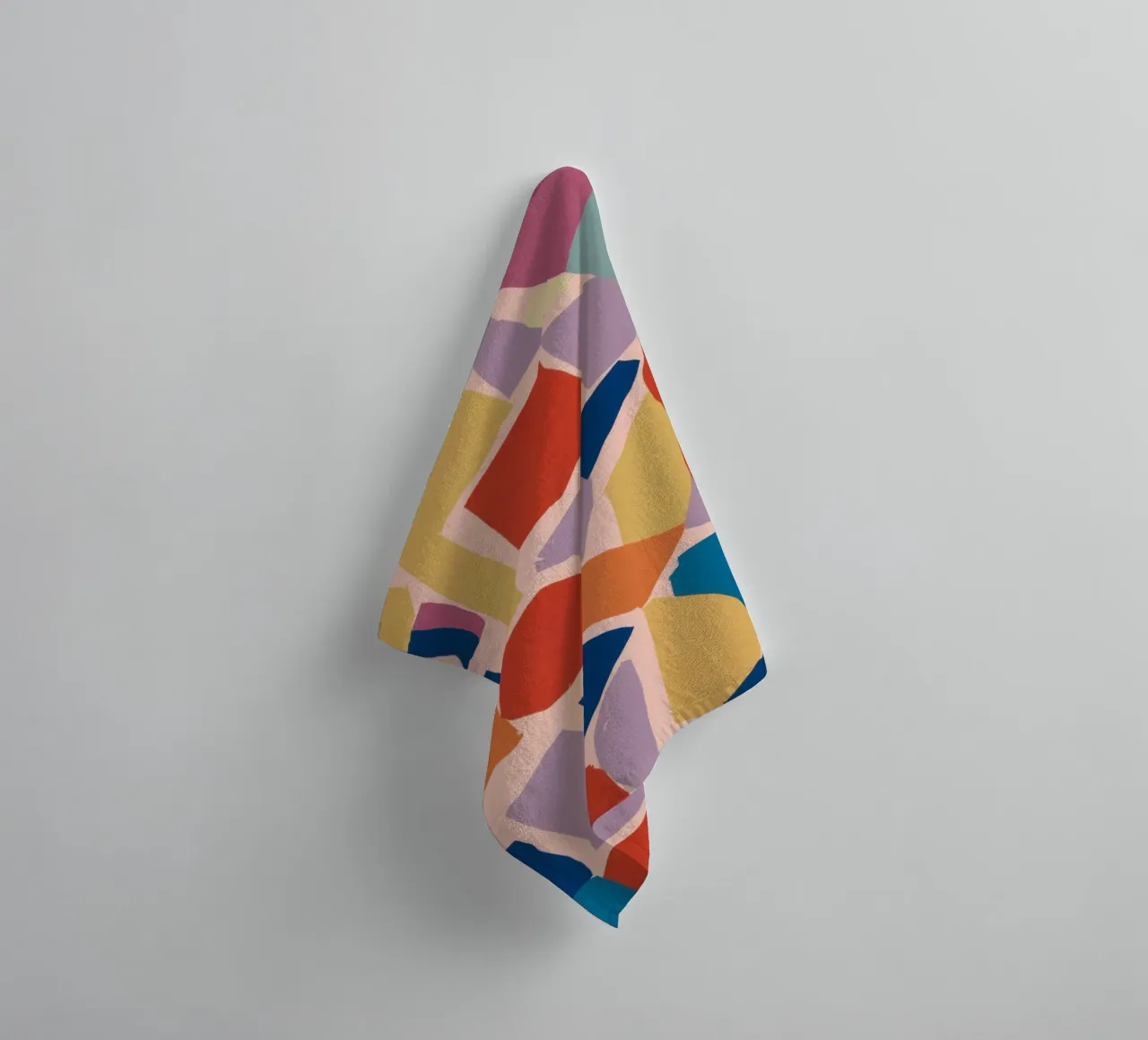 Abstract Terrazzo Party asciugamano da bagno da Ink Pulse