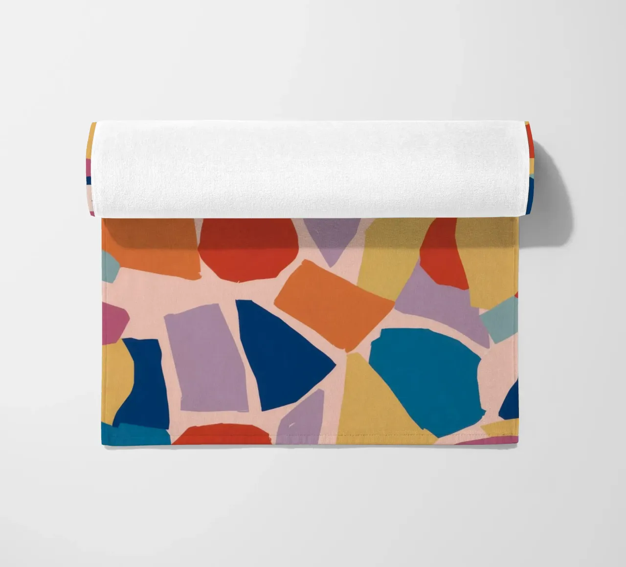 Abstract Terrazzo Party telo mare da Ink Pulse