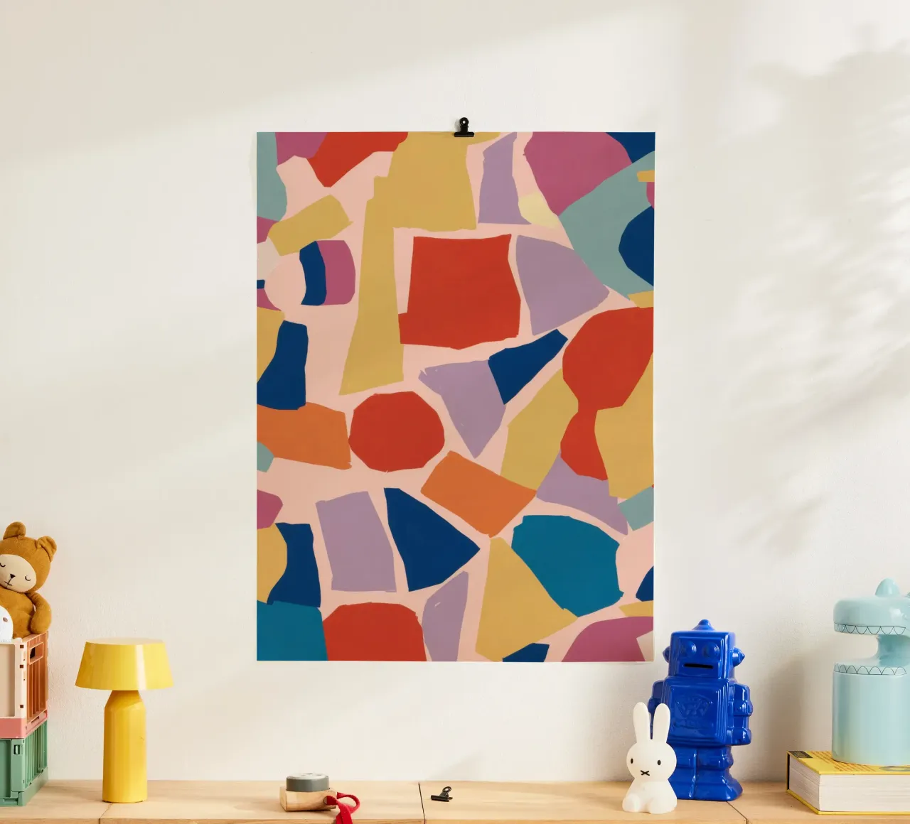 Abstract Terrazzo Party carta hahnemühle da Ink Pulse