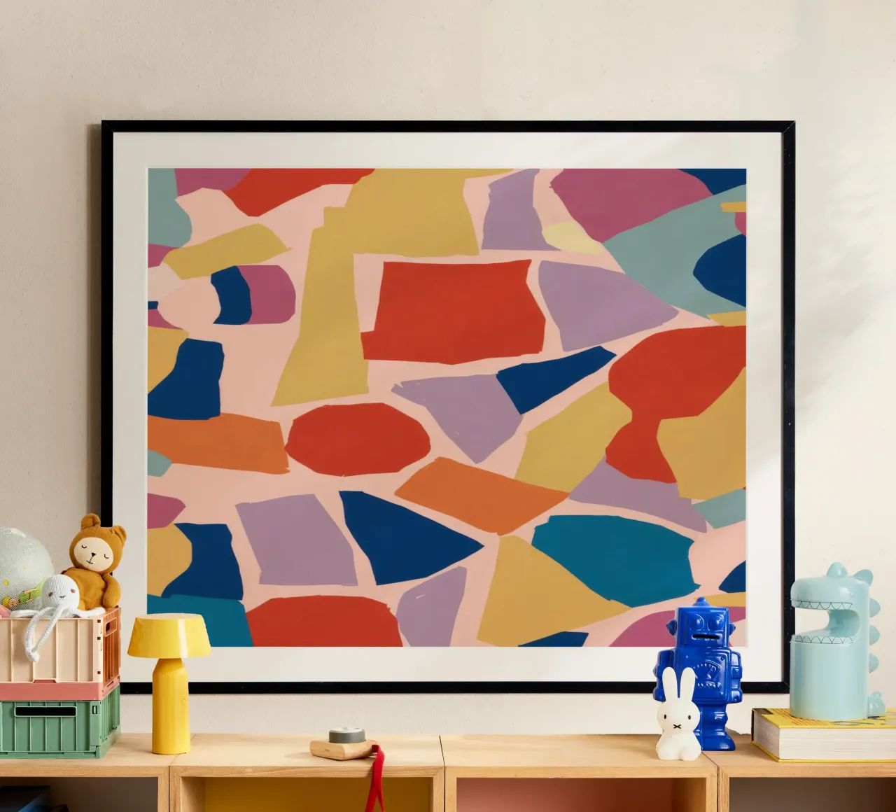 Abstract Terrazzo Party carta hahnemühle da Ink Pulse