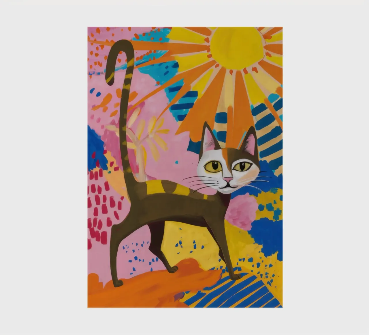 Solar Cat Promenade notebook by Monuments Fire