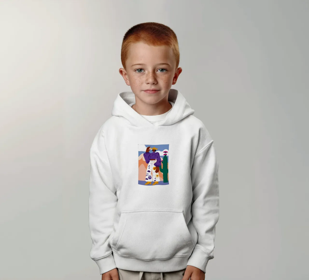 Celestial Patterned Poise sudadera con capucha para niño de Monuments Fire