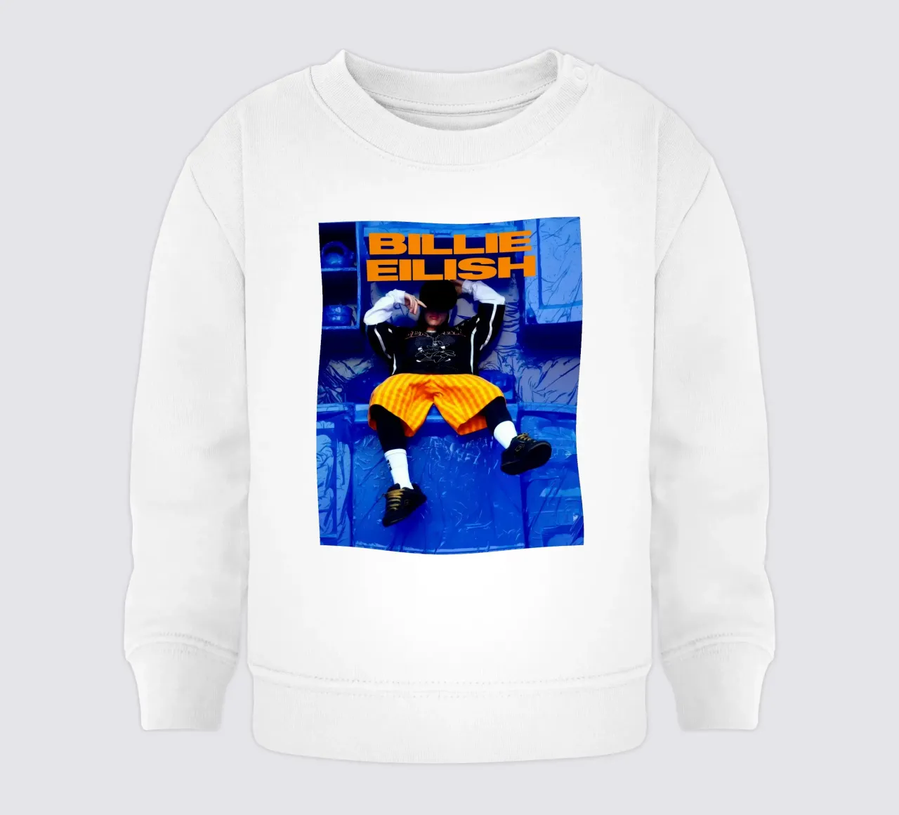 Billie Eilish 022 felpa neonato da AudioLibrary
