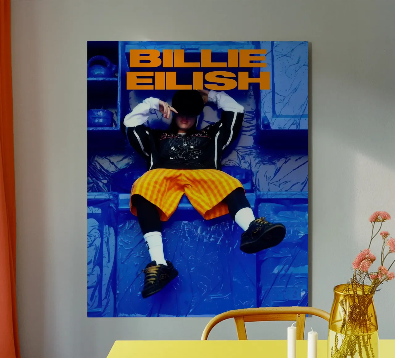 Billie Eilish 022 alluminio dibond da AudioLibrary