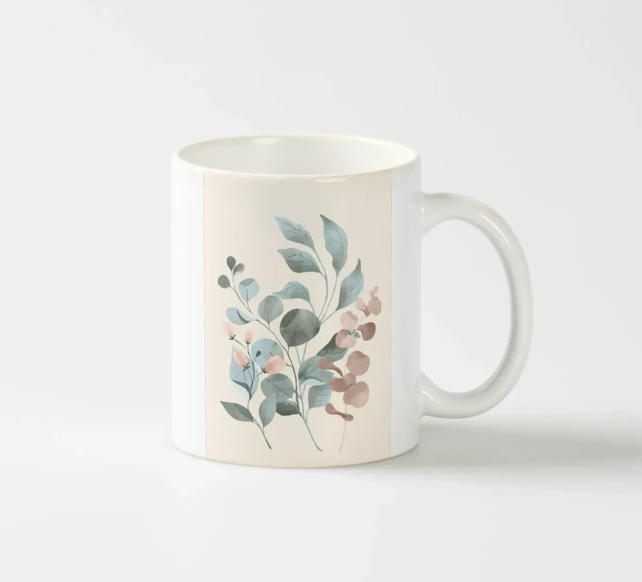Verdant Branches 01 tazza in ceramica da Nadjaa