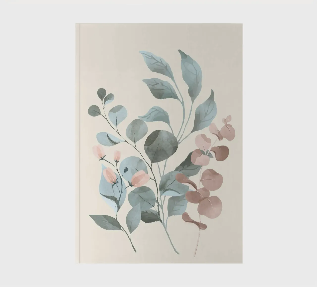 Verdant Branches 01 notebook by Nadjaa