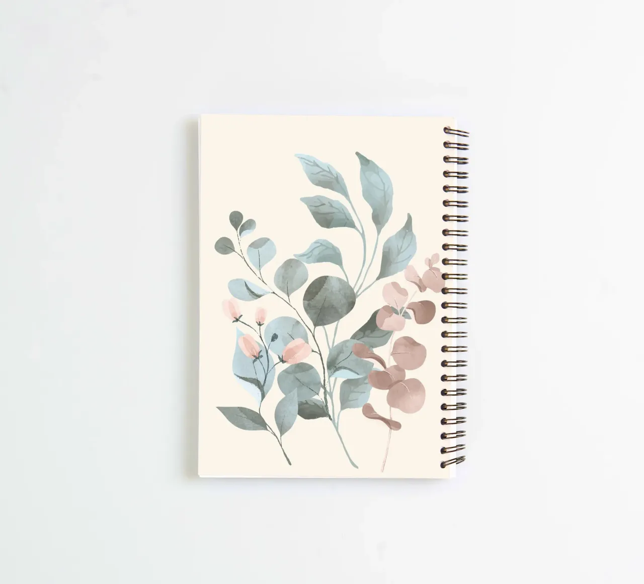 Verdant Branches 01 spiral notebook by Nadjaa