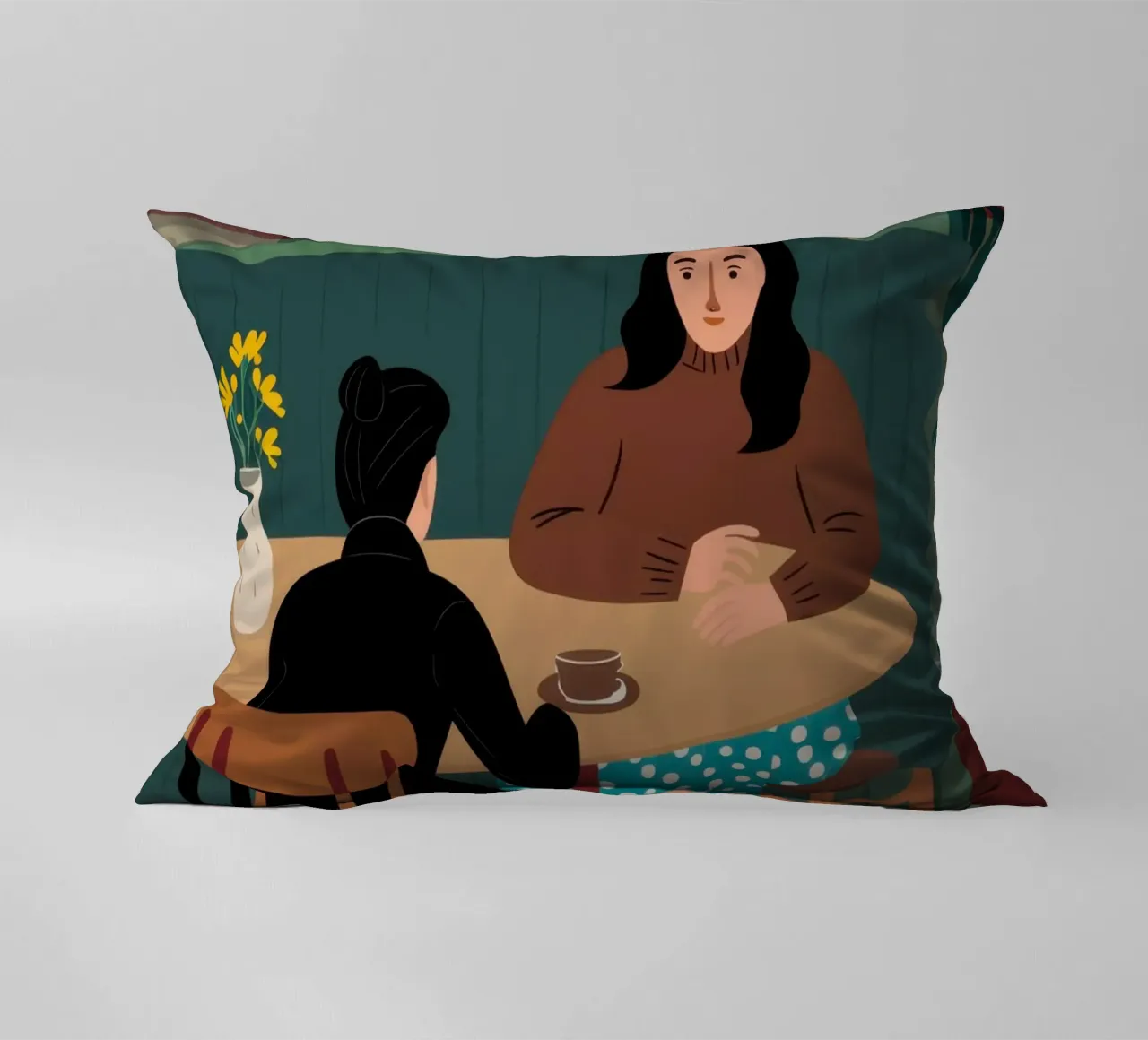 Cronaca del caffè intimo cuscino da Giant Foxs