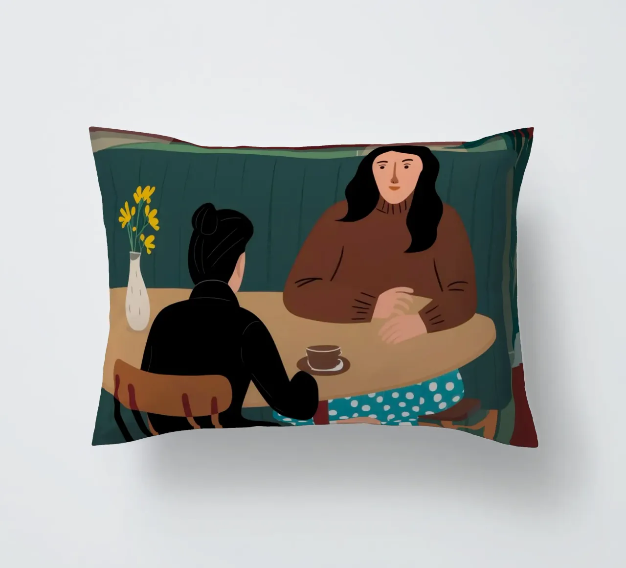 Cronaca del caffè intimo cuscino da Giant Foxs