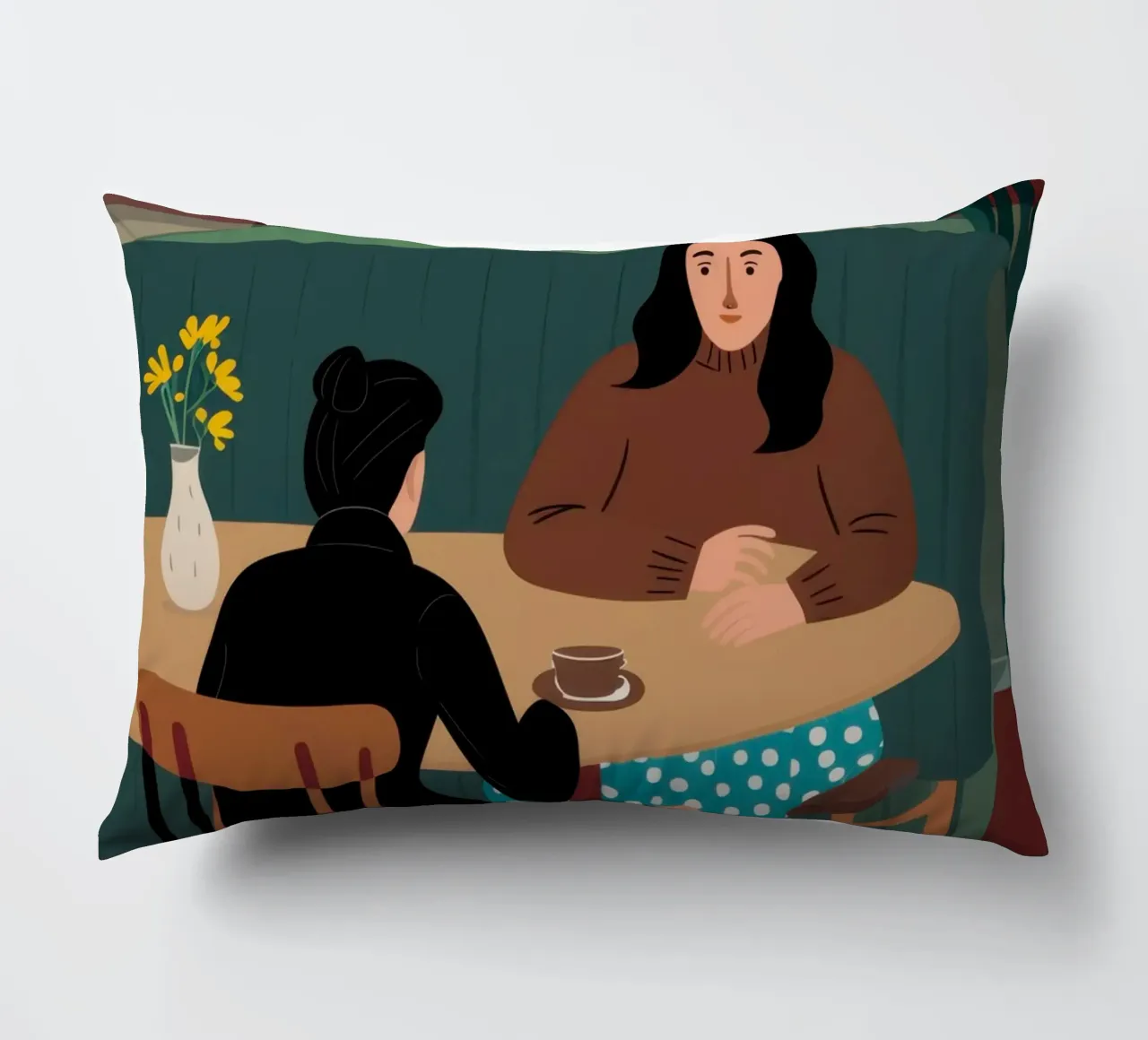 Cronaca del caffè intimo cuscino da Giant Foxs