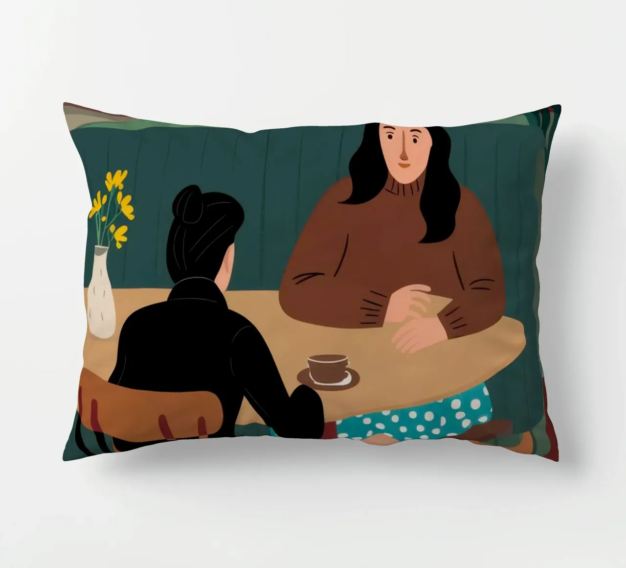 Cronaca del caffè intimo cuscino da Giant Foxs