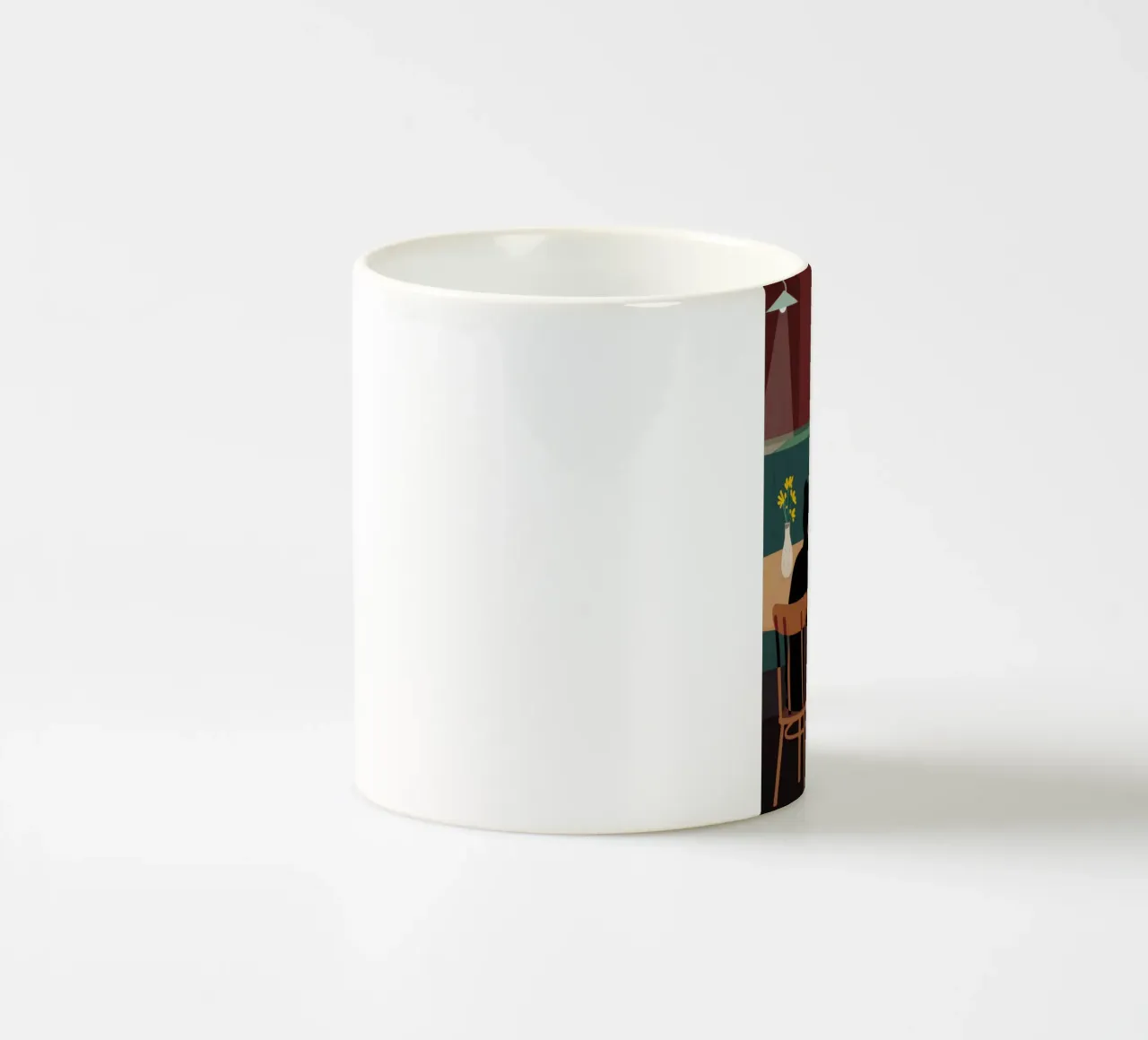 Cronaca del caffè intimo tazza in ceramica da Giant Foxs