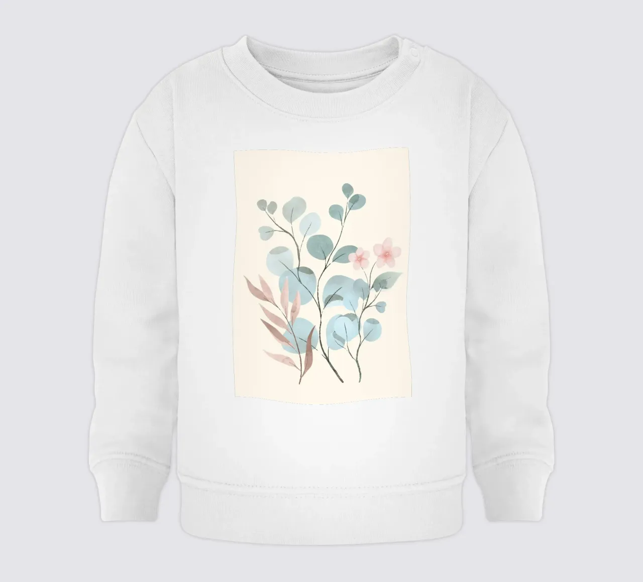 Verdant Branches 02 felpa neonato da Nadjaa