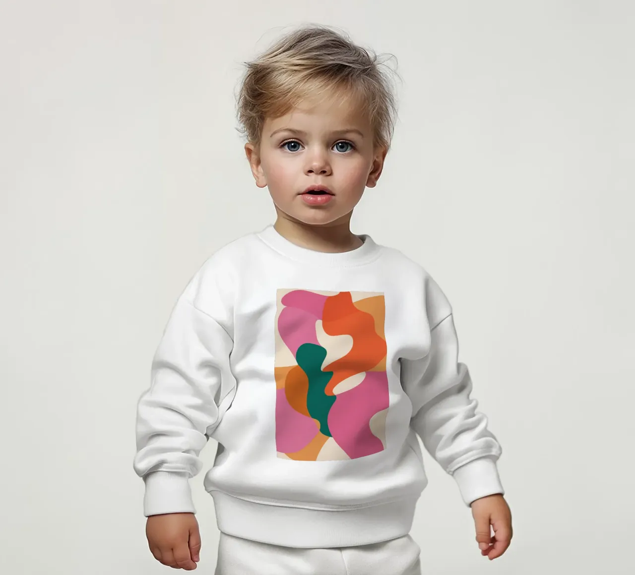 Forma fluida Abbraccio felpa neonato da Dream Gesso
