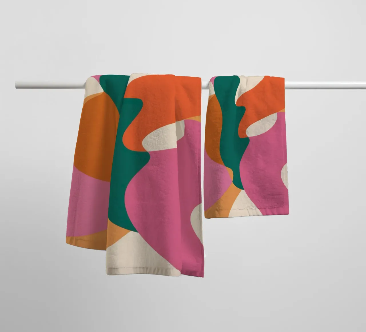 Fluid Form Embrace towel by Dream Gesso