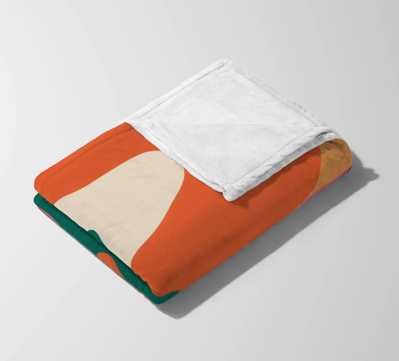 Fluid Form Embrace fleece blanket by Dream Gesso