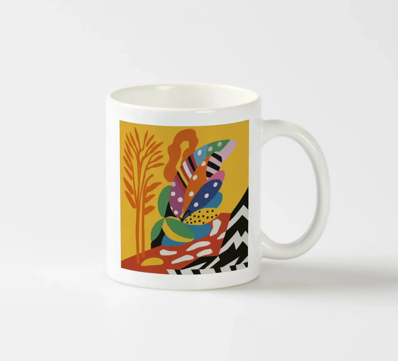 Rapsodia jazz della giungla tazza in ceramica da Rain Balance