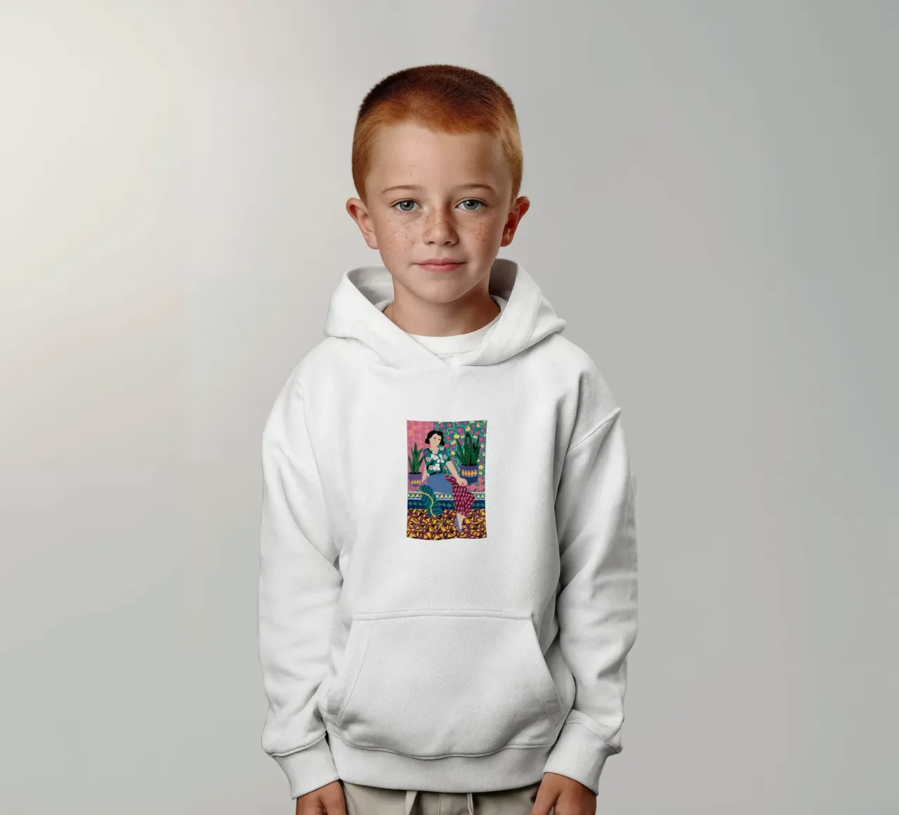 Bohemian Rhapsody in lettura felpa bambino con cappuccio da Ink Pulse