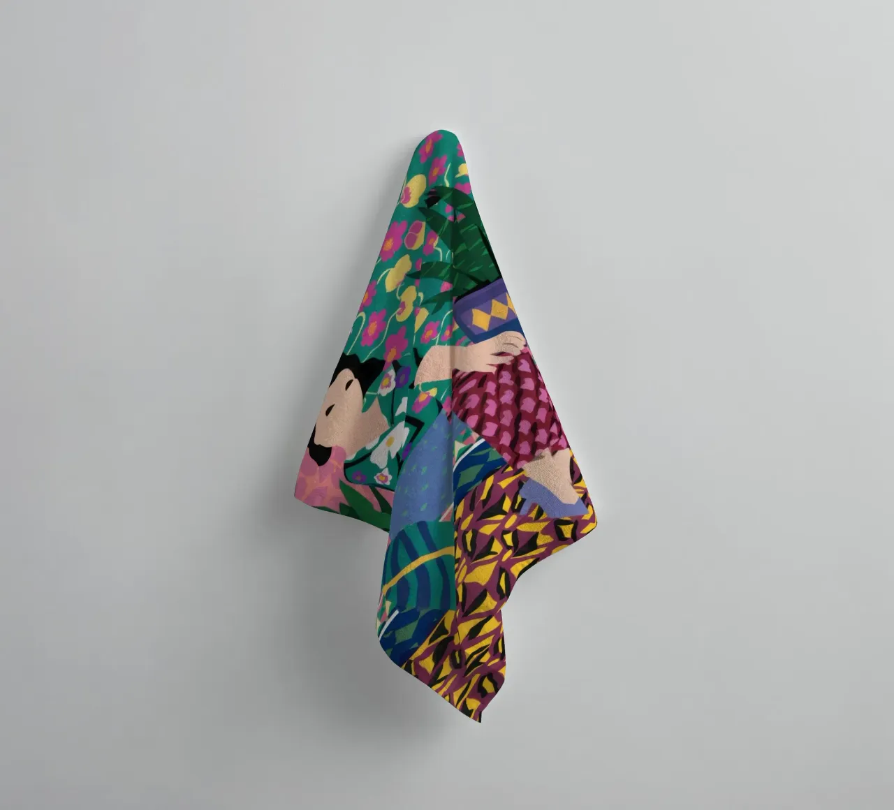 Bohemian Rhapsody in Reading towel by Ink Pulse