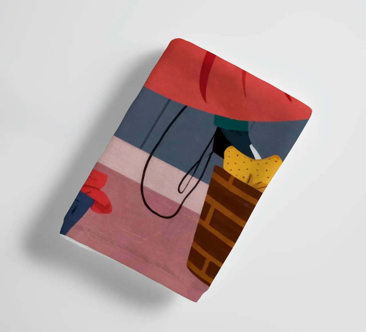 Chromatic Laundry Day towel by Mythy Brush