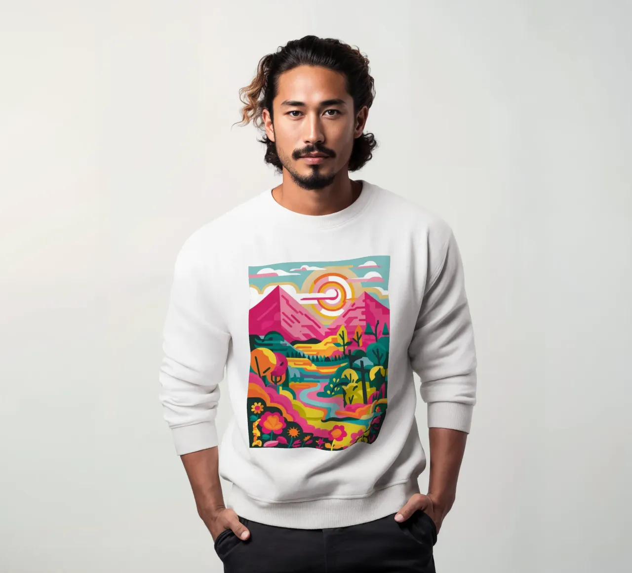 Picco del fiume Arcobaleno felpa da Dream Gesso