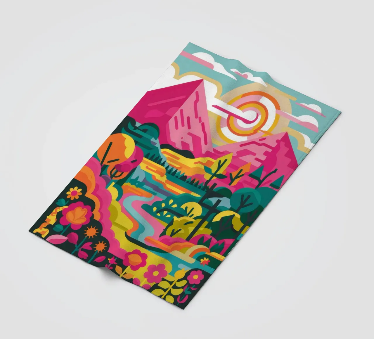 Picco del fiume Arcobaleno coperta in pile da Dream Gesso