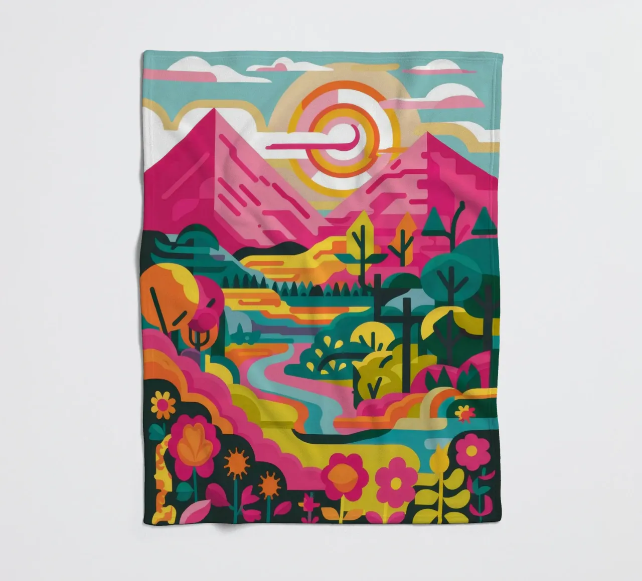 Picco del fiume Arcobaleno coperta in pile da Dream Gesso
