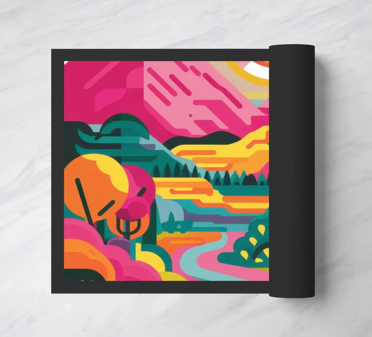 Picco del fiume Arcobaleno zerbino da Dream Gesso