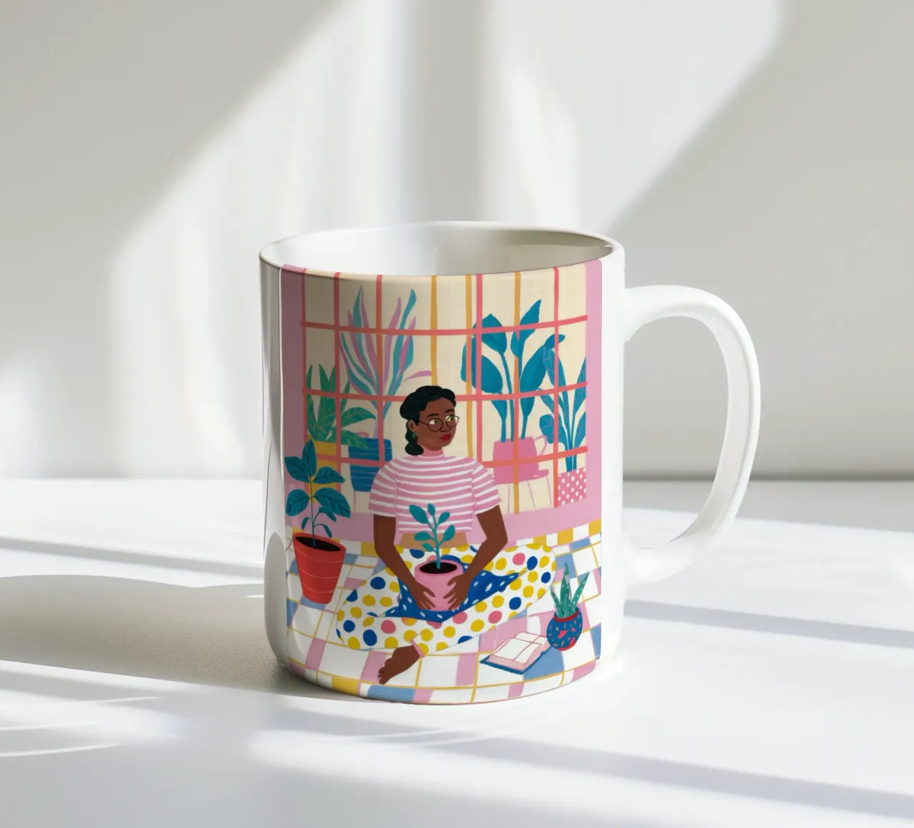 Lettore di Giungla Urbana tazza in ceramica da Reds Jays