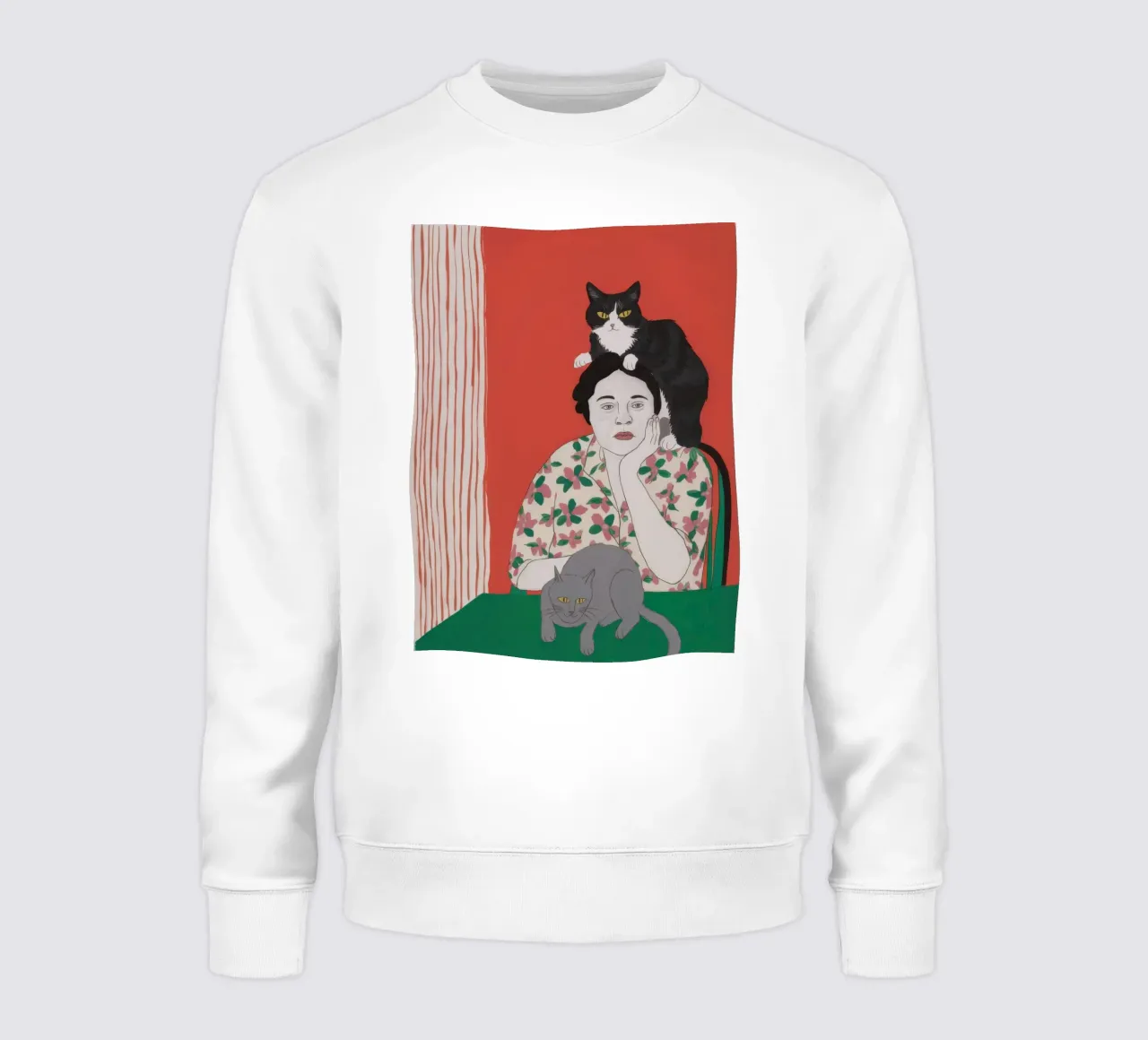 Lo zen e l'arte dei gatti felpa da Dream Gesso