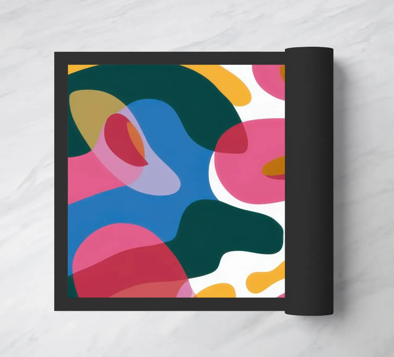 Flusso di colore organico zerbino da Ink Pulse