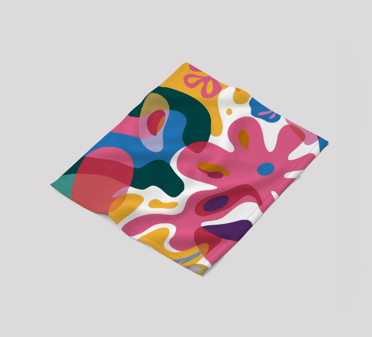 Flusso di colore organico coperta in pile da Ink Pulse