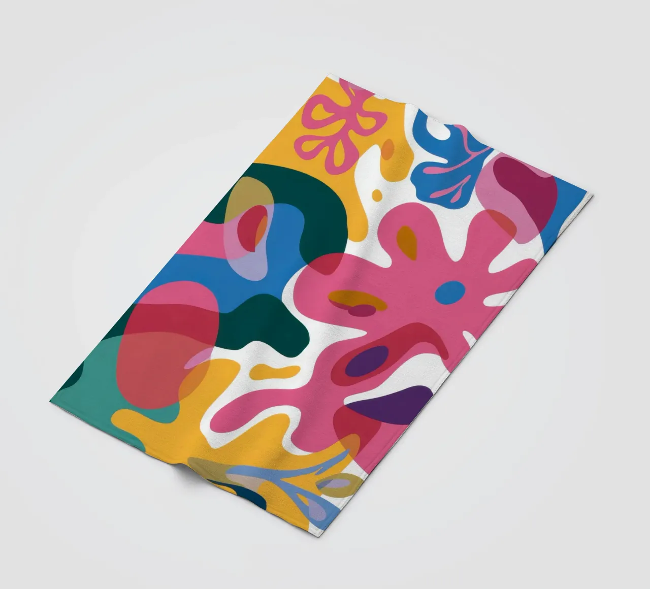Flusso di colore organico coperta in pile da Ink Pulse