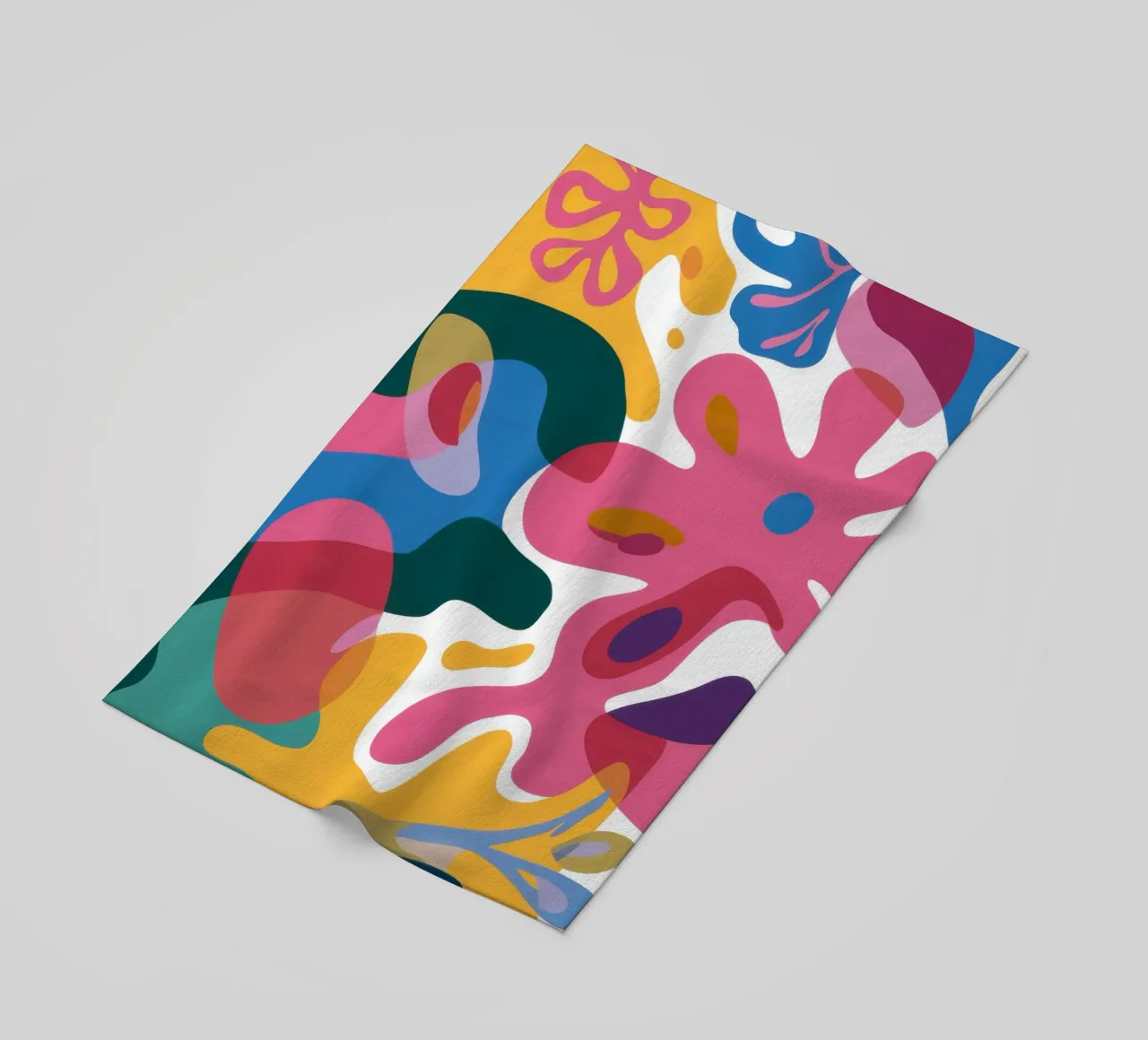 Flusso di colore organico telo mare da Ink Pulse