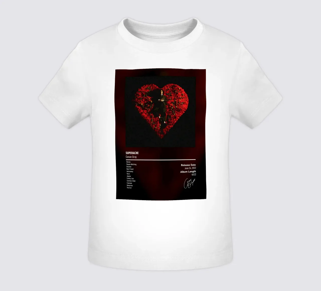 Superache (2022) by Conan Gray maglietta neonato da DGUnder