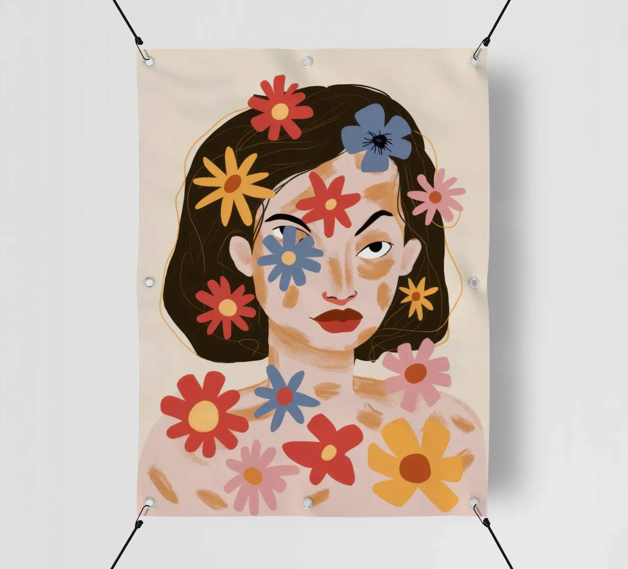 Petal Faced Reverie pvc cover by Dream Gesso