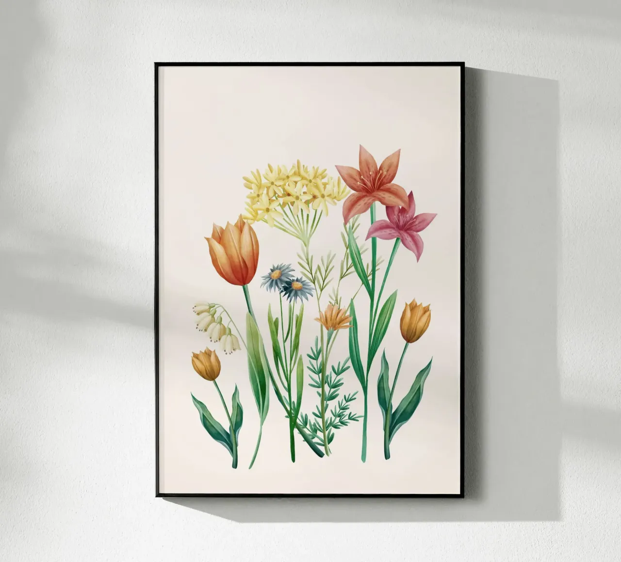 Vibrant Flowers plexiglass da Nadjaa