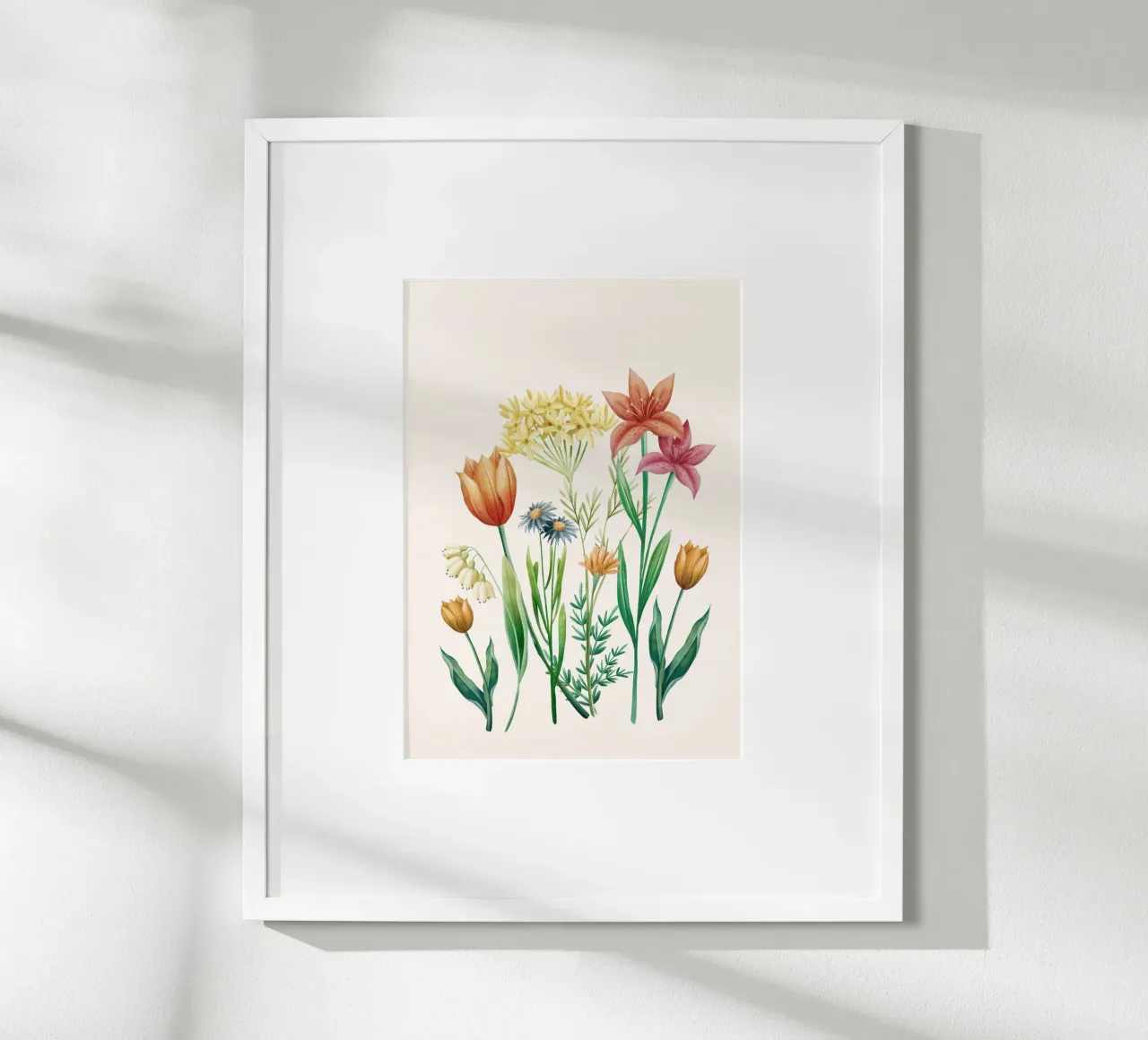 Vibrant Flowers hahnemühle by Nadjaa