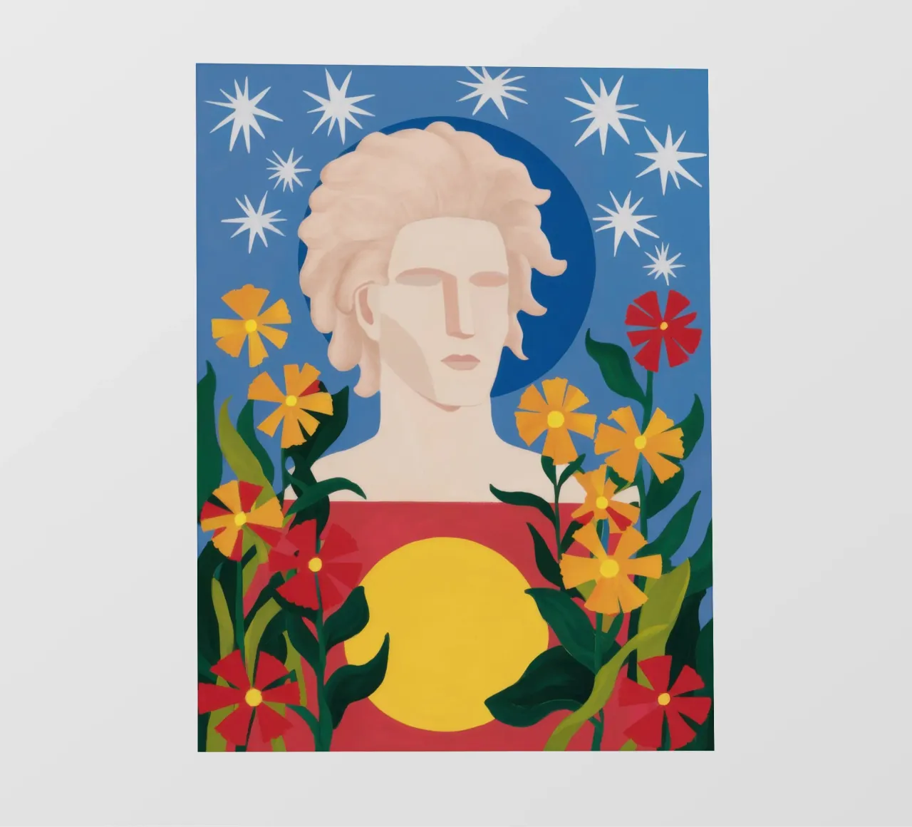 Sogno Apollo Pop Art telo in pvc da Ink Pulse