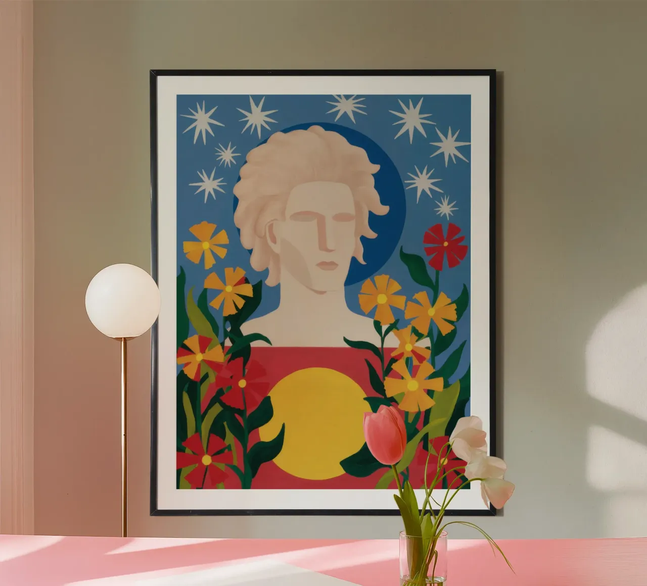 Sogno Apollo Pop Art poster da Ink Pulse