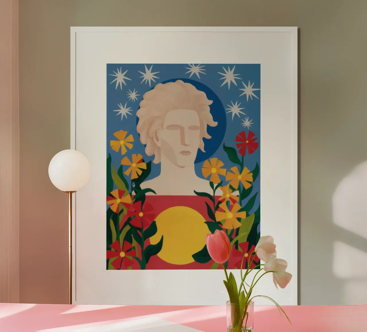 Sogno Apollo Pop Art poster da Ink Pulse
