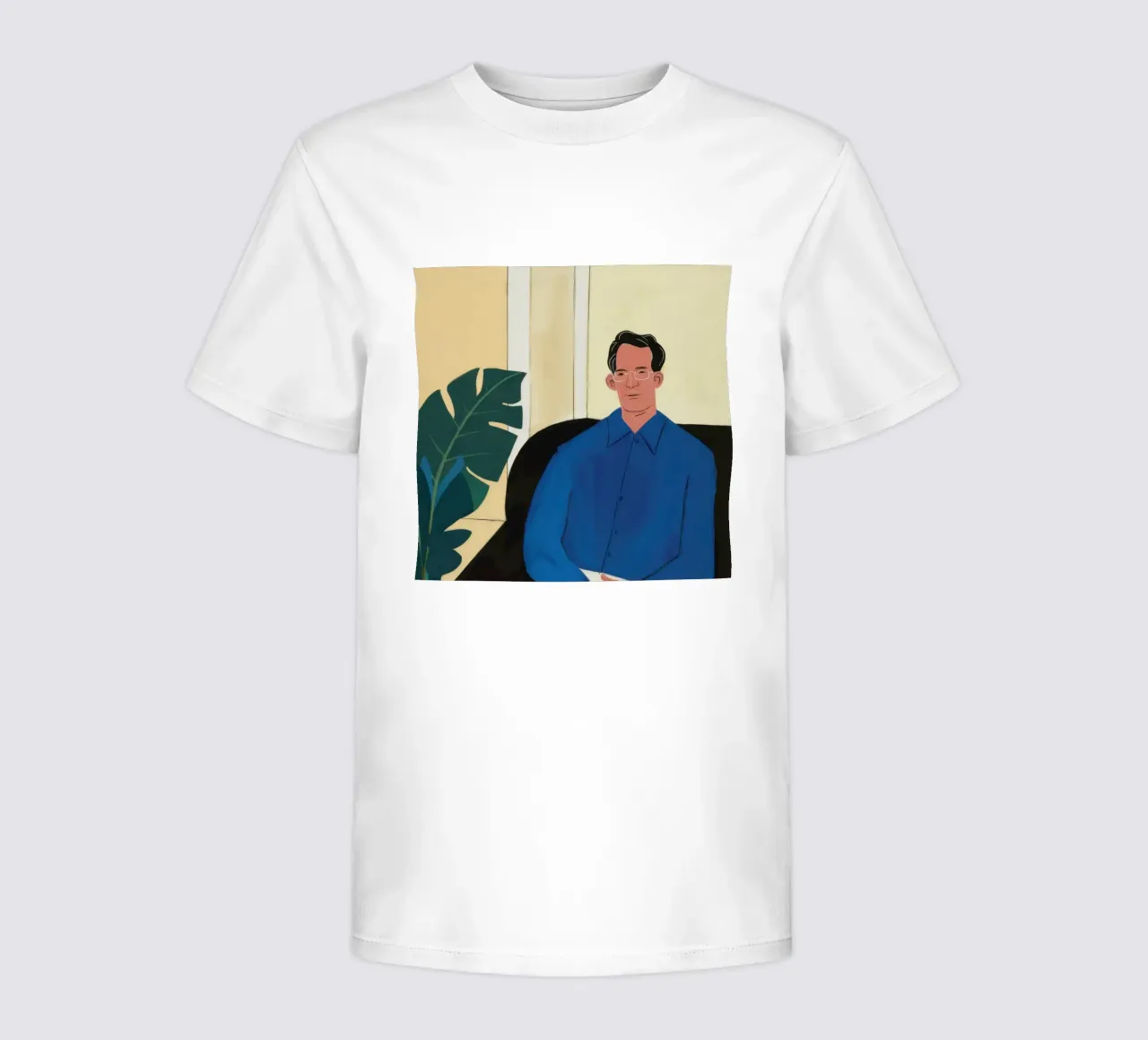 Azure Poise Portrait kids t-shirt by Giant Foxs