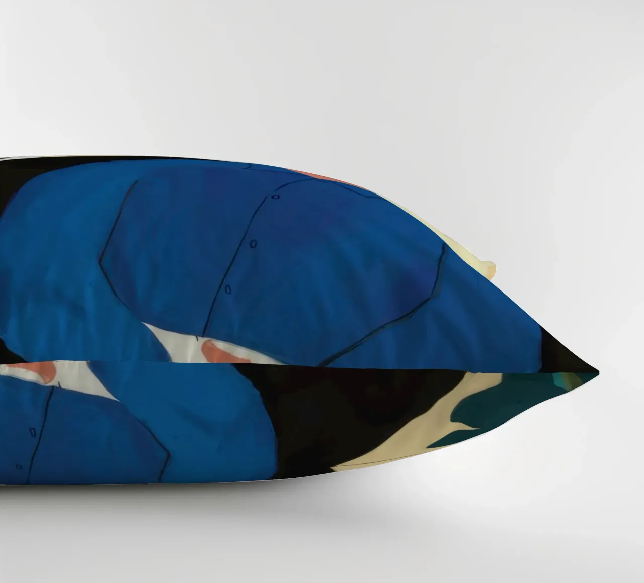 Ritratto di Azure Poise cuscino da Giant Foxs