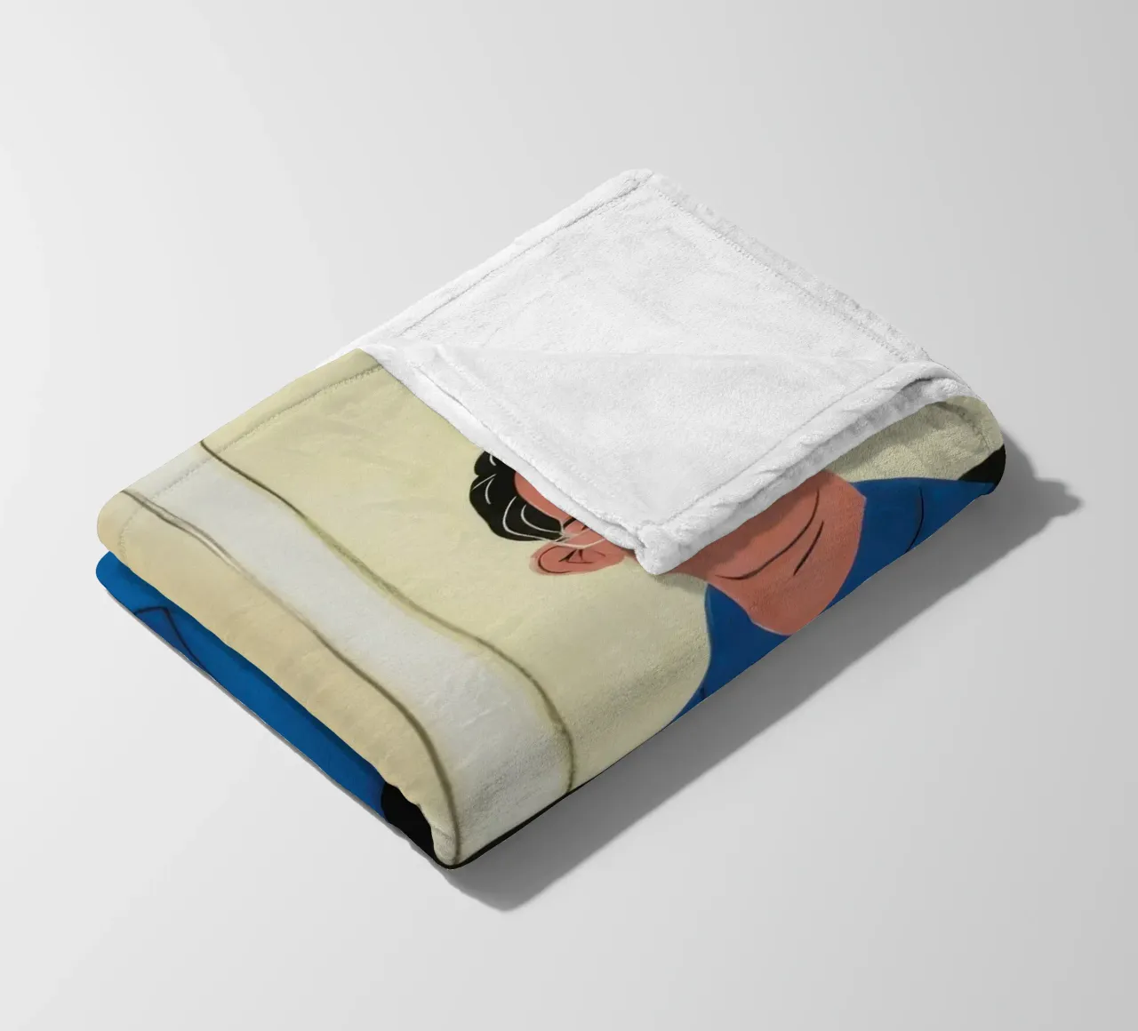 Ritratto di Azure Poise coperta in pile da Giant Foxs