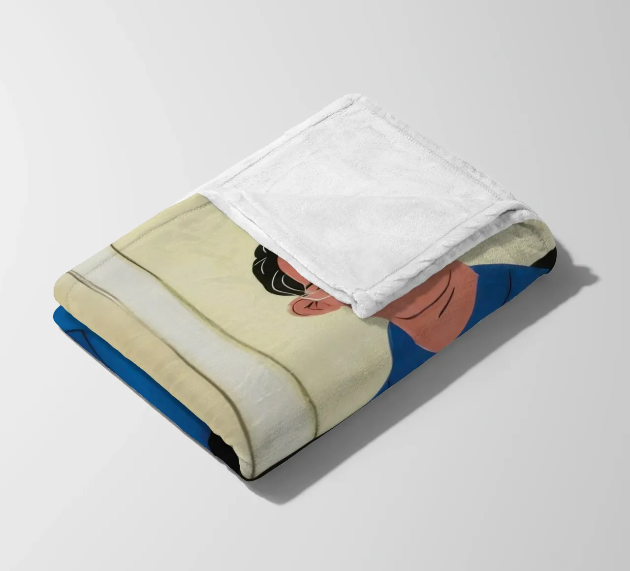 Ritratto di Azure Poise coperta in pile da Giant Foxs