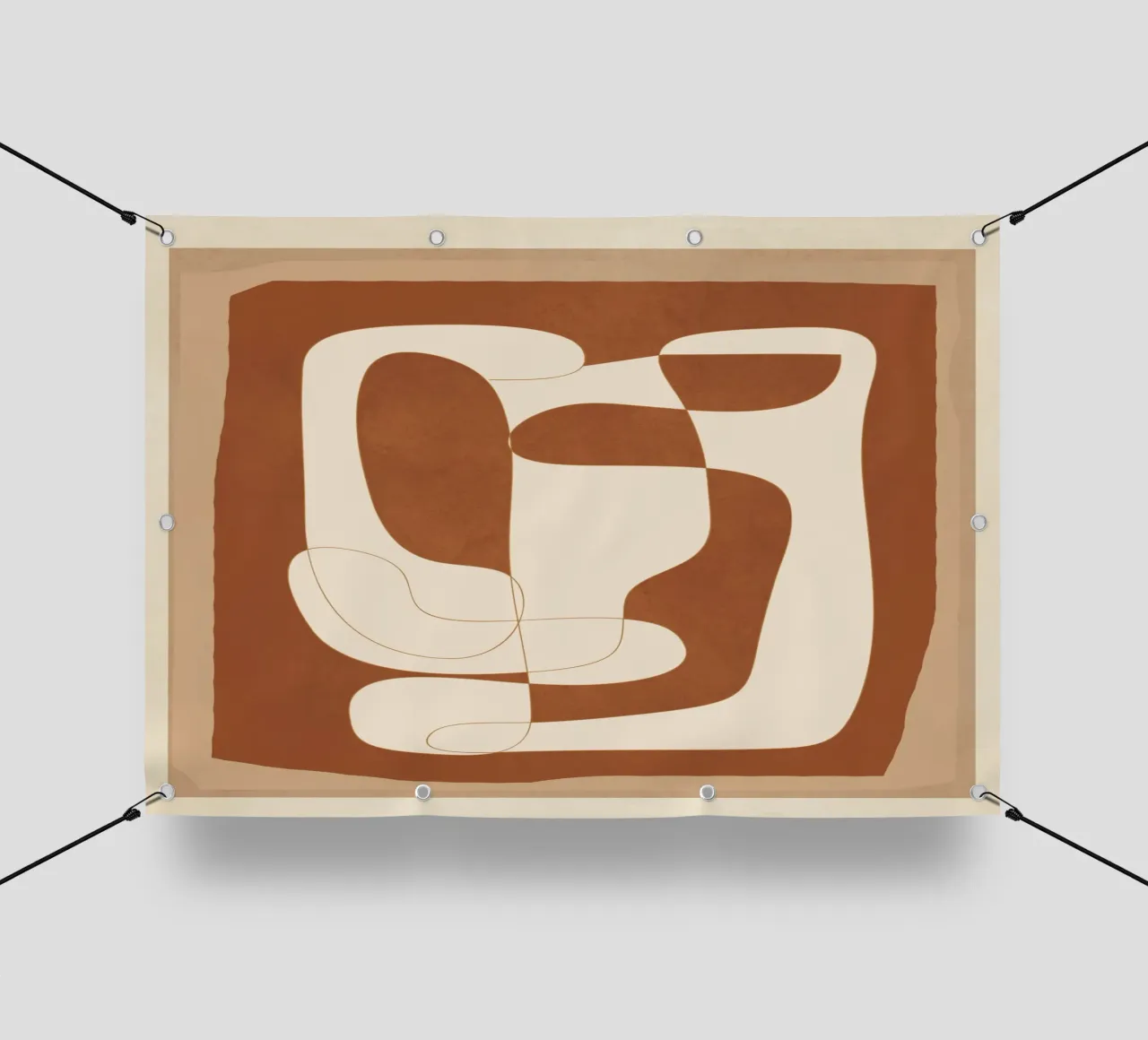 Abstract Geometry 2 telo in pvc da Nadjaa