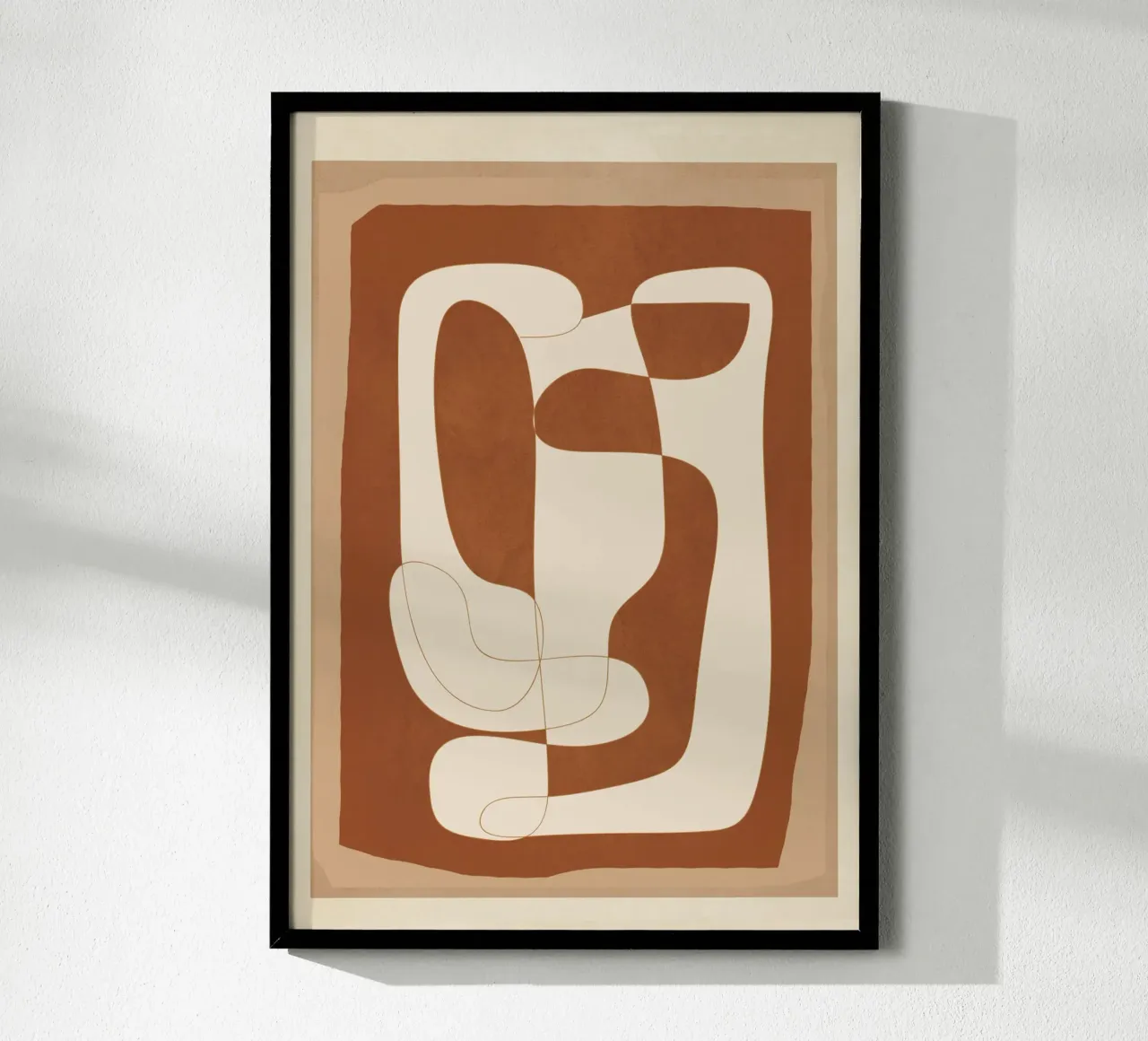 Abstract Geometry 2 poster by Nadjaa