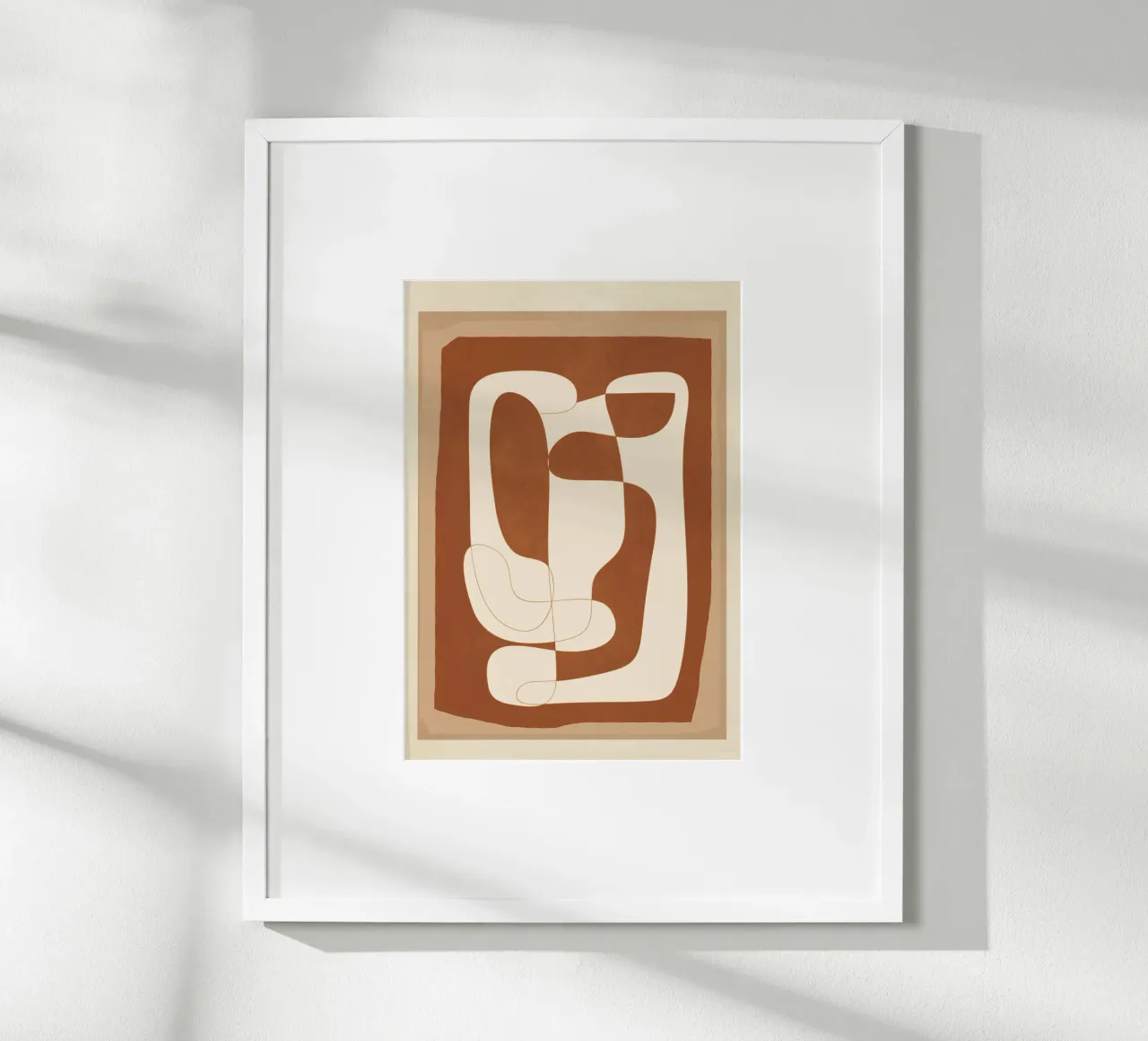 Abstract Geometry 2 poster by Nadjaa