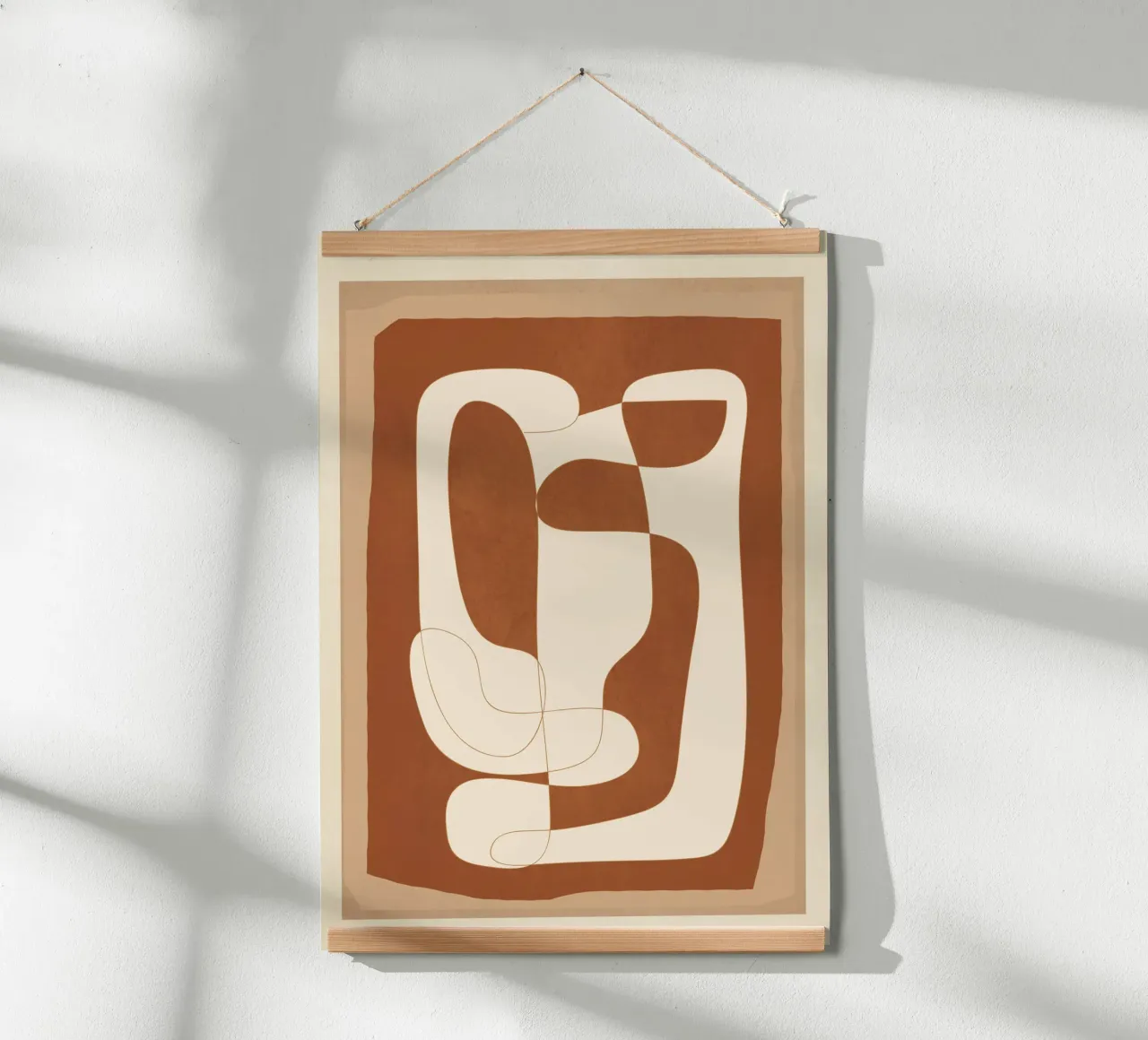 Abstract Geometry 2 poster by Nadjaa