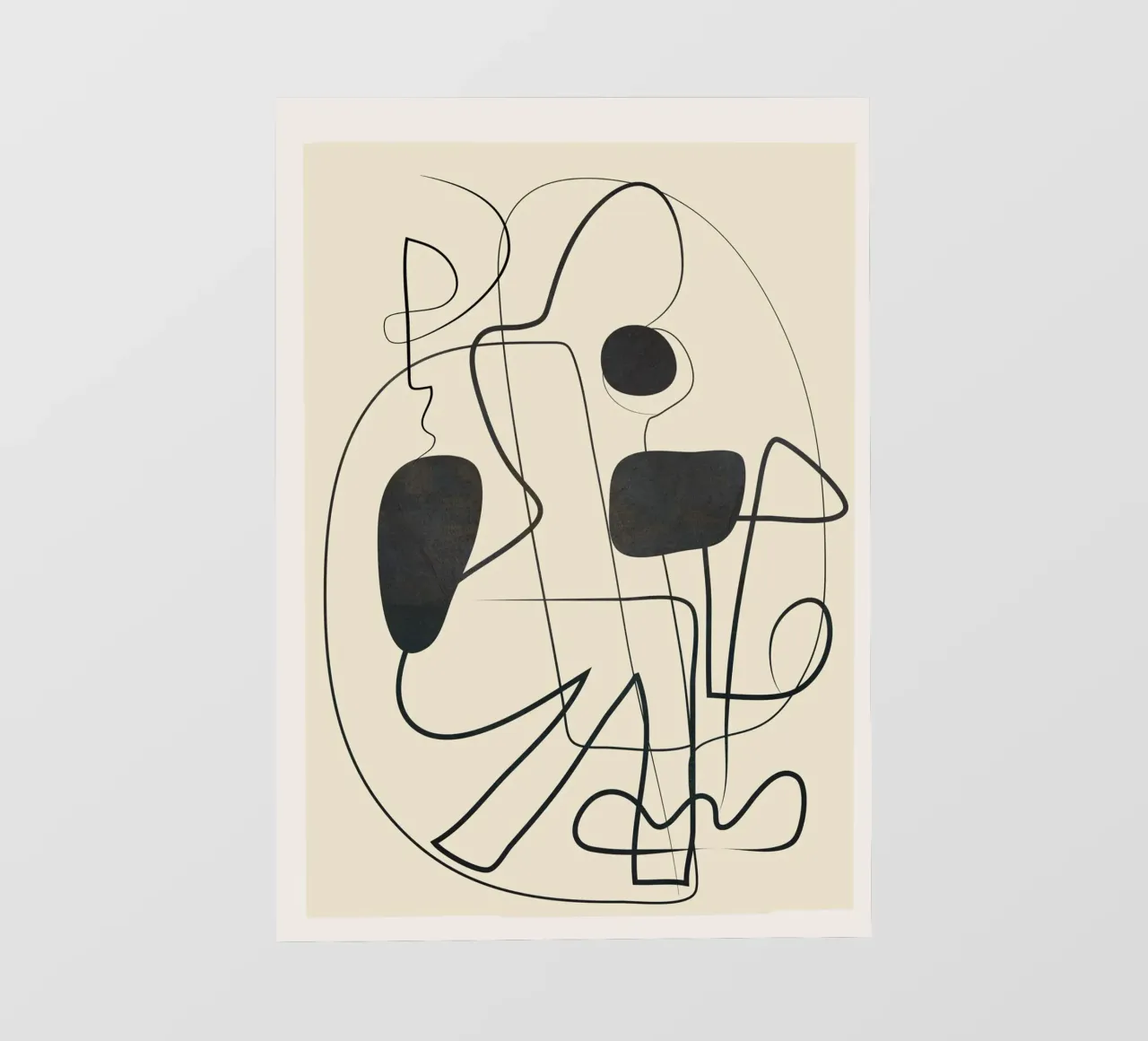 Abstract Line Art VII photo wallpaper by Nadjaa